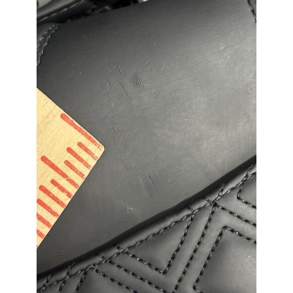 Tory Burch Fleming Matte Shoulder Bag - Black - Picture 10 of 16